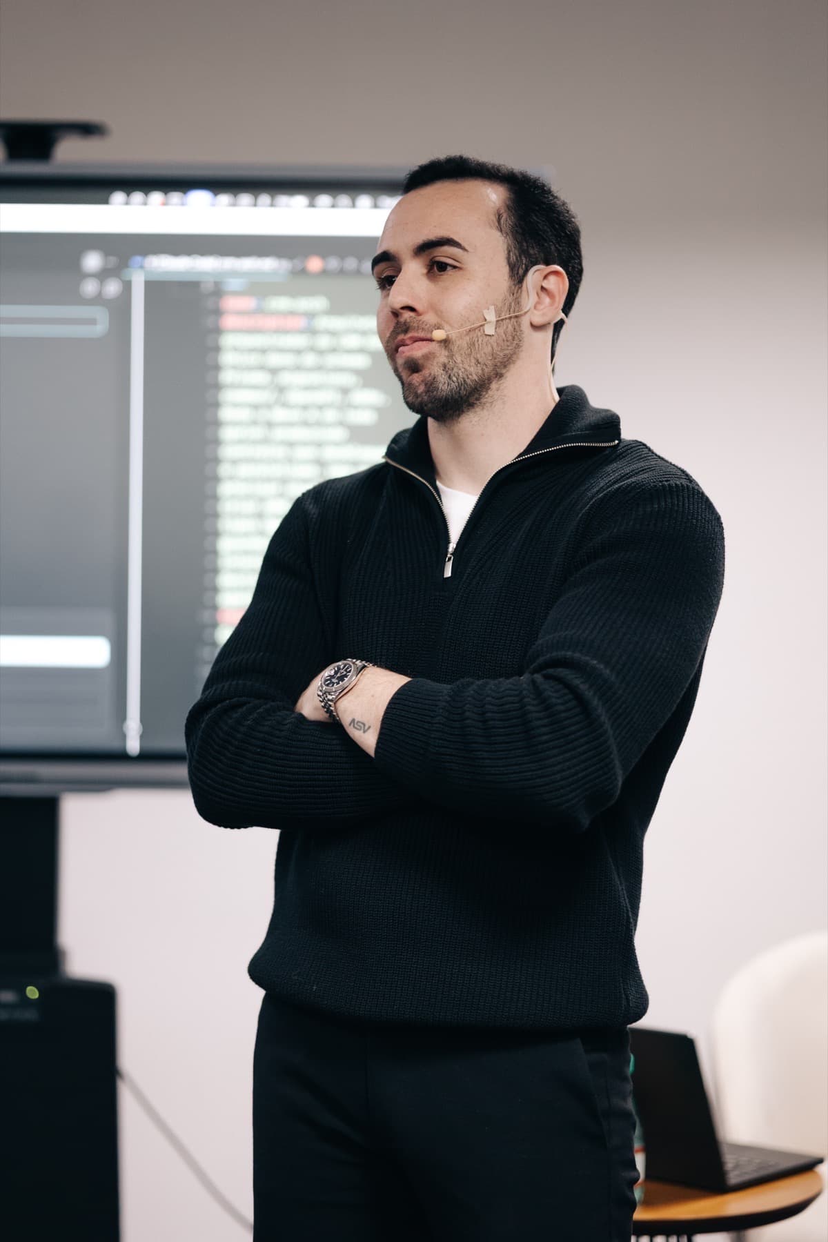 João Pedro durante a imersão